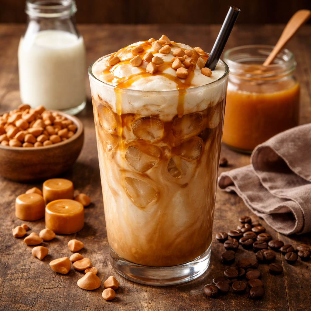 Es Kopi Susu Butterscotch